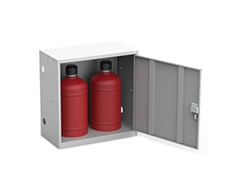 Шкаф для двух газовых баллонов на 27 литров ШГР 27-2 купить по цене 5 374 руб. в компании «Стальной мир»