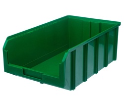 V-4 Пластиковый ящик, зеленый